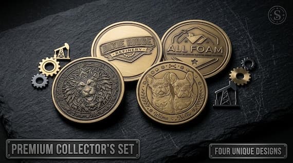 Custom Engraved Coin 4
