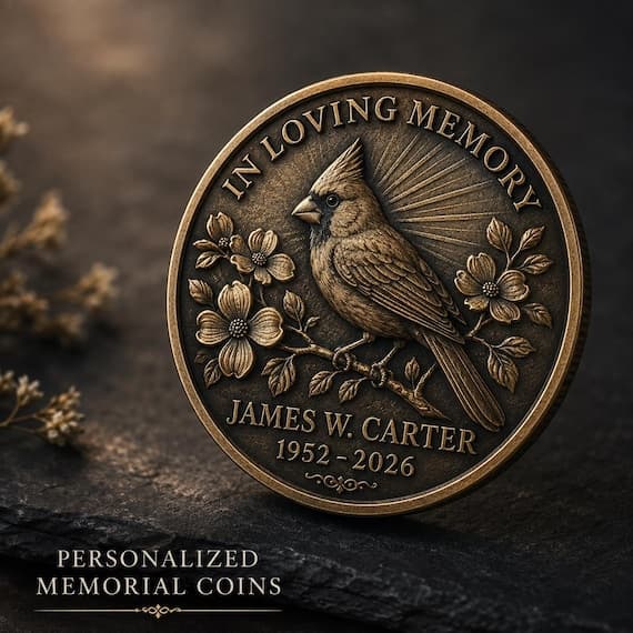 Personalized Memorial Coin