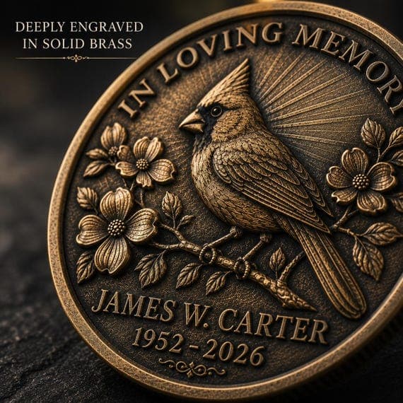 Personalized Memorial Coin 2